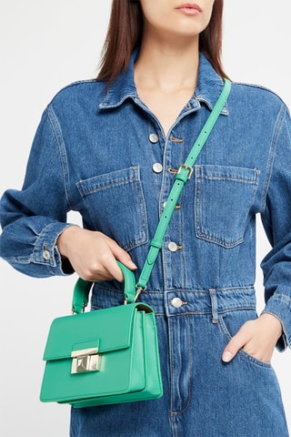 Sac bandoulière en cuir Venere - Vert