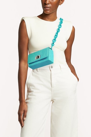 Sac bandoulière Bloombag Mini - Turquoise