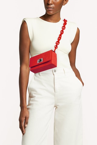 Sac bandoulière Bloombag Mini - Rouge