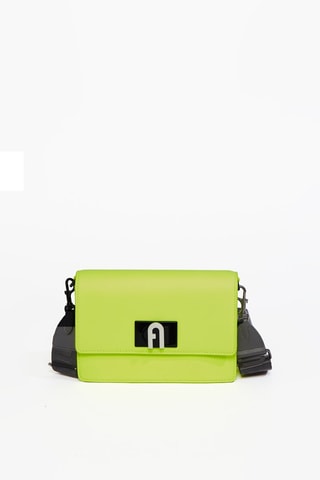 Sac bandoulière en cuir de veau 1927 Soft - Vert fluo