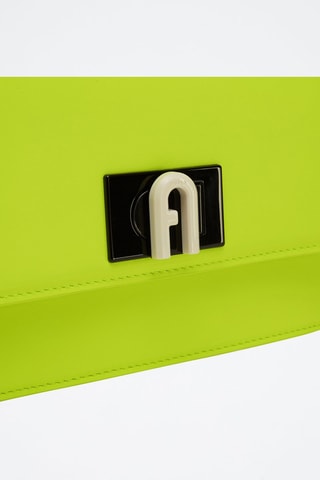 Sac bandoulière en cuir de bélier nappa 1927 Soft - Vert fluo