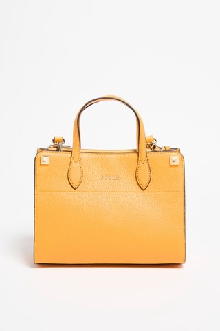 Sac bandoulière en cuir Afrodite - Curcuma