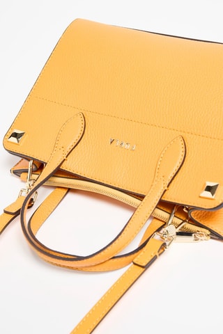 Sac bandoulière en cuir Afrodite - Curcuma