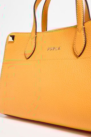 Sac bandoulière en cuir Afrodite - Curcuma