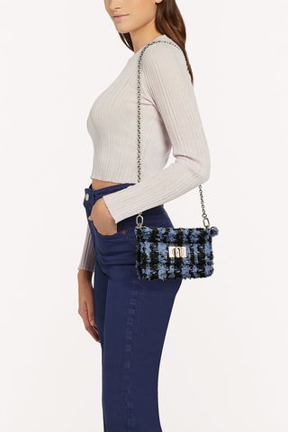 Sac bandoulière 1927 Mini - Noir et indigo