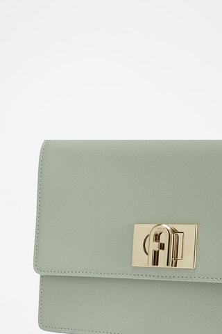 Sac bandoulière en cuir Furla 1927 - Vert d’eau
