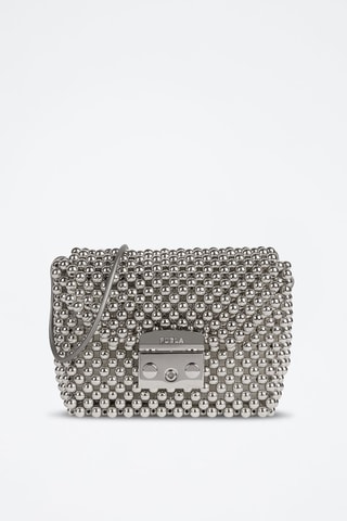 Sac bandoulière Metropolis Mini - Argenté