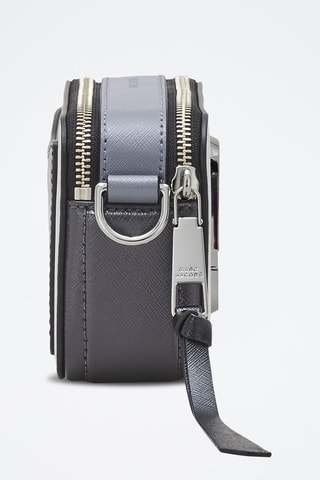 Sac bandoulière en cuir The Snapshot - Blanc et noir