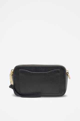 Sac bandoulière en cuir The Snapshot - Noir et blanc