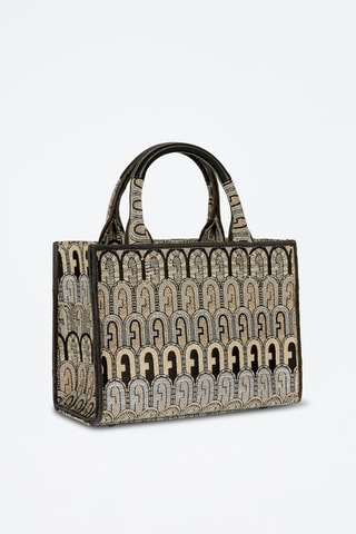 Cabas Opportunity Mini - Beige et gris