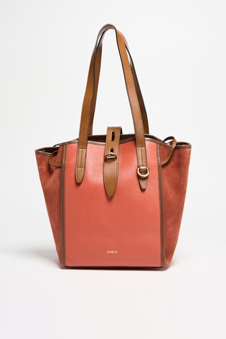 Cabas en cuir Net - Camel