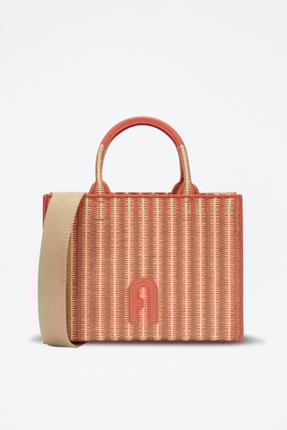 Cabas Opportunity - Corail et jaune