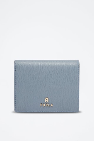 Portefeuille en cuir Furla Camelia - Bleu clair