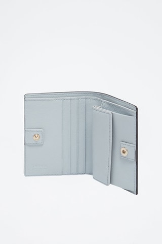 Portefeuille en cuir Furla Camelia - Bleu clair