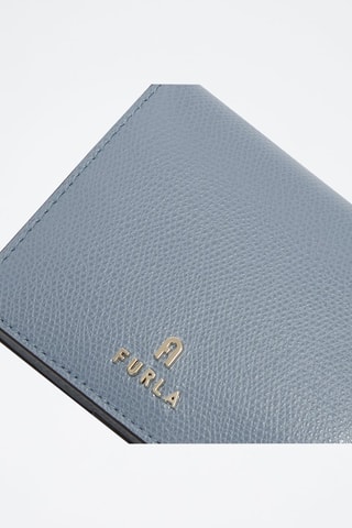 Portefeuille en cuir Furla Camelia - Bleu clair