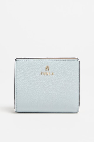 Portefeuille en cuir Camelia - Ciel