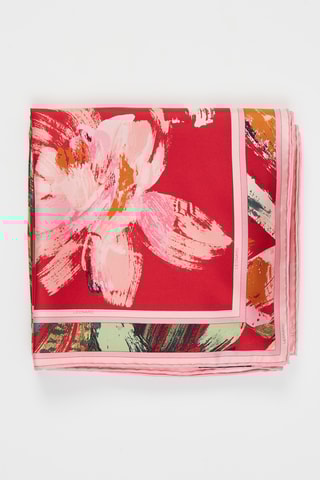 Carré en soie Gipsy - Fuchsia