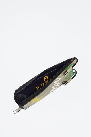 Etui pour téléphone en cuir Cosmo - Gris clair