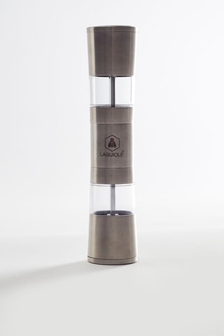 Moedor de sal e pimenta manual em aço inoxidável
