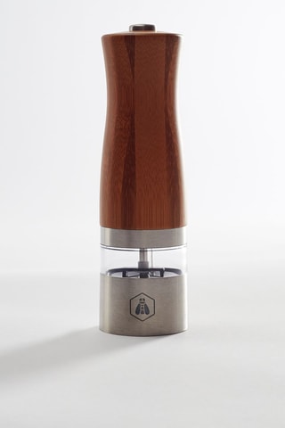 Moinho de pimenta e sal elétrico em bambu