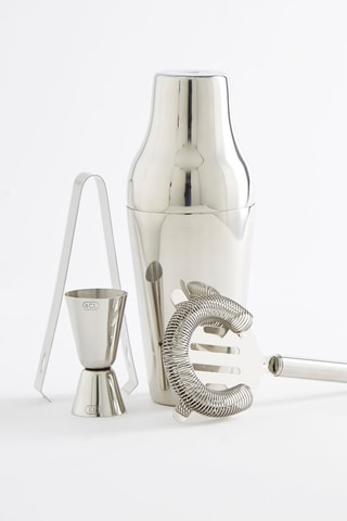 Conjunto de bar em aço inoxidável 4 peças