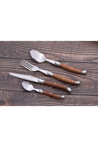 Faqueiro em aço inoxidável 24 peças