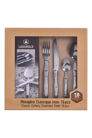 Faqueiro em aço inoxidável 16 peças