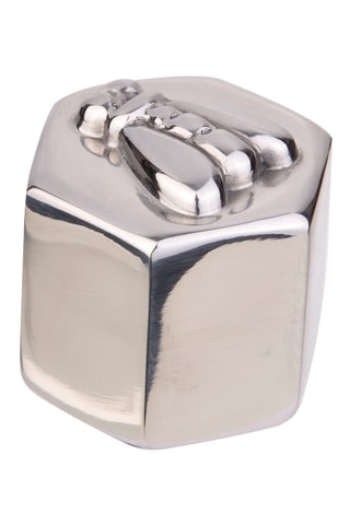 4 cubos de gelo Abeille em aço inoxidável