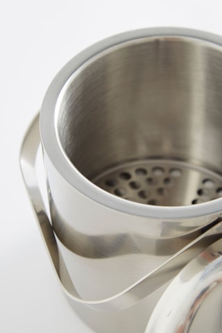 Balde para gelo em aço inoxidável 1,3 l