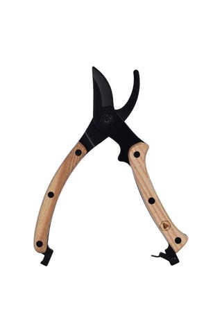 Tesoura de poda em freixo - Preto e castanho