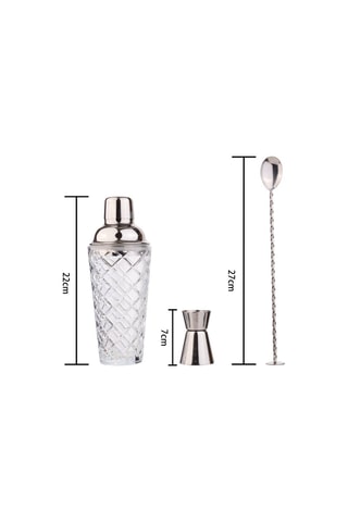 Serviço para cocktail - 3 peças