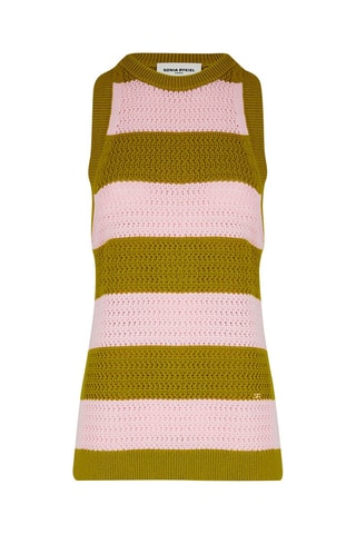 Débardeur - Rose clair et olive