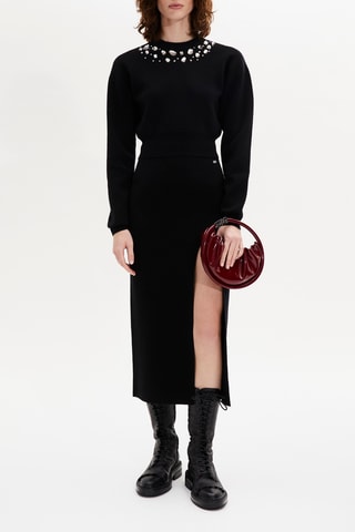 Pull en laine - Noir