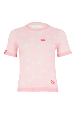 Pull en laine et cachemire - Rose