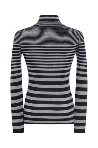 Pull en laine et mérinos - Noir