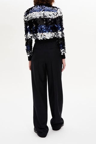 Pull en mérinos - Noir