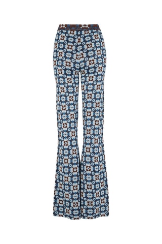 Pantalon flare - Bleu