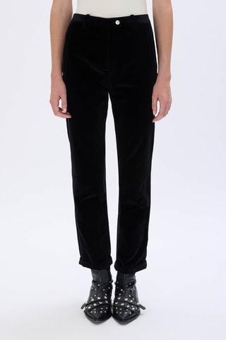 Pantalon en velours - Noir