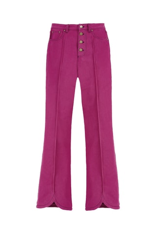 Jean taille haute - Fuchsia
