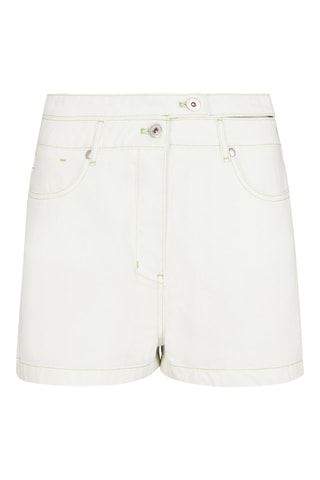 Short en jean - Ecru