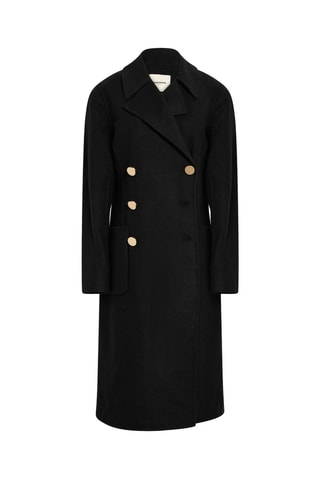 Manteau en laine - Noir