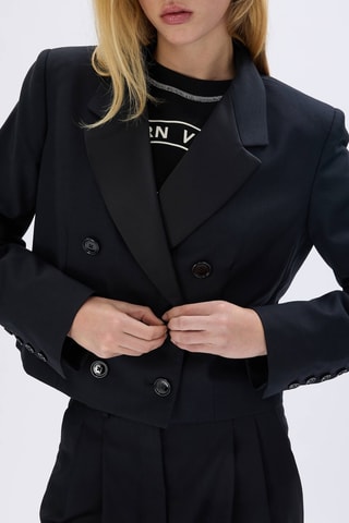 Veste en laine - Noir