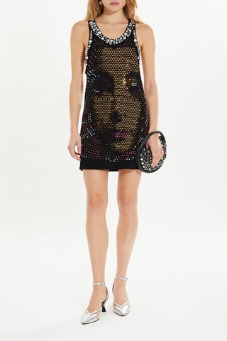 Abito a trapezio - Rosso