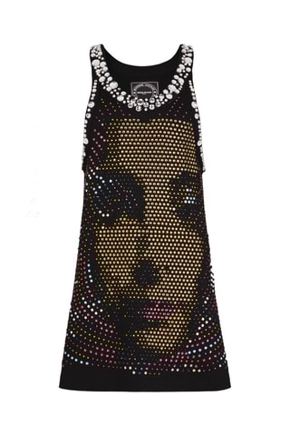 Abito a trapezio - Rosso