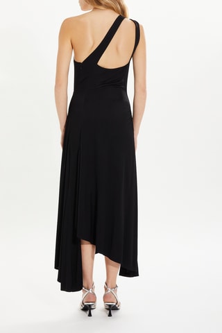 Abito asimmetrico - Nero