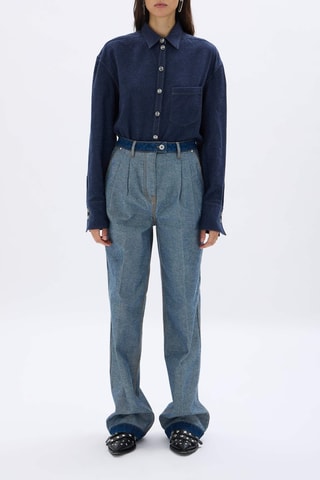 Chemisier -Bleu marine