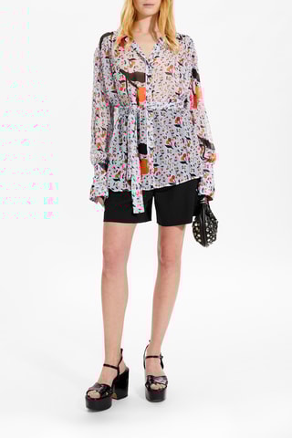 Chemise - Ciel et orange