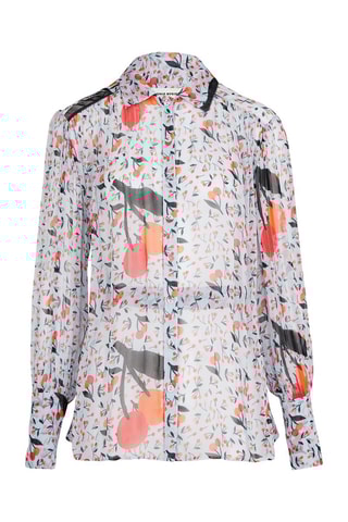 Chemise - Ciel et orange