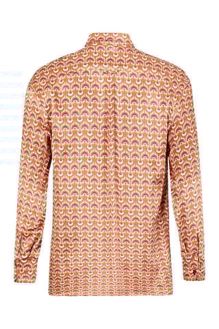 Camicia - Rosa antico e arancione