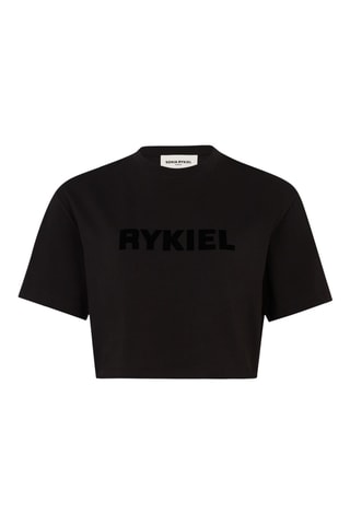 T-shirt cropped - Noir